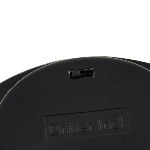 PRIOS LED (Modern) in Schwarz aus Aluminium (1 flammig, ) Wohnzimmerleuchte