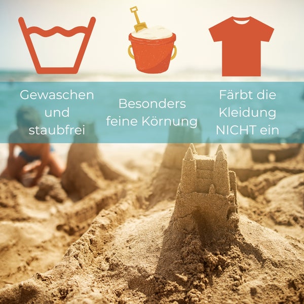 Spielsand Formbeach 25 Kg 0-1 mm Spielkasten Sand für Sandkasten Sandburg Kinderspielsand Quarzsand Spielsand Staubfrei Formstabil