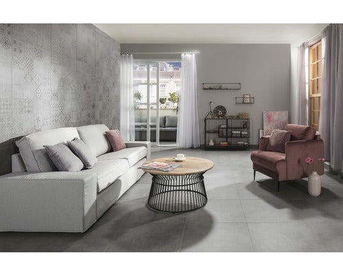 Bodenfliese Rako Betonico grau 60x60cm