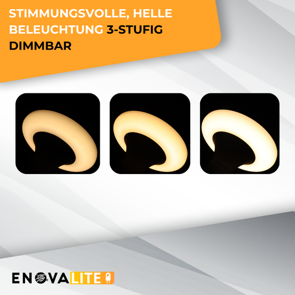 Stimmungshelle Beleuchtung mit 3-Stufen Dimmfunktion