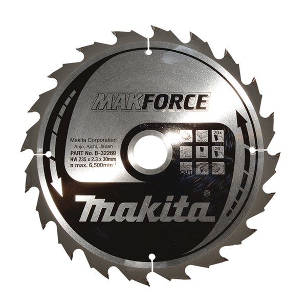 Makita MAKFORCE Sägeblatt 235x30x20Z - B-32269