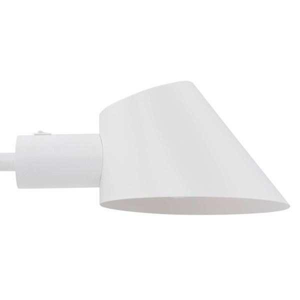Lindby Tischlampe Corali (Modern) in Weiß aus Metall (1 flammig, E27) - Tischleuchte Schreibtischlampe Nachttischlampe Wohnzimmerleuchte