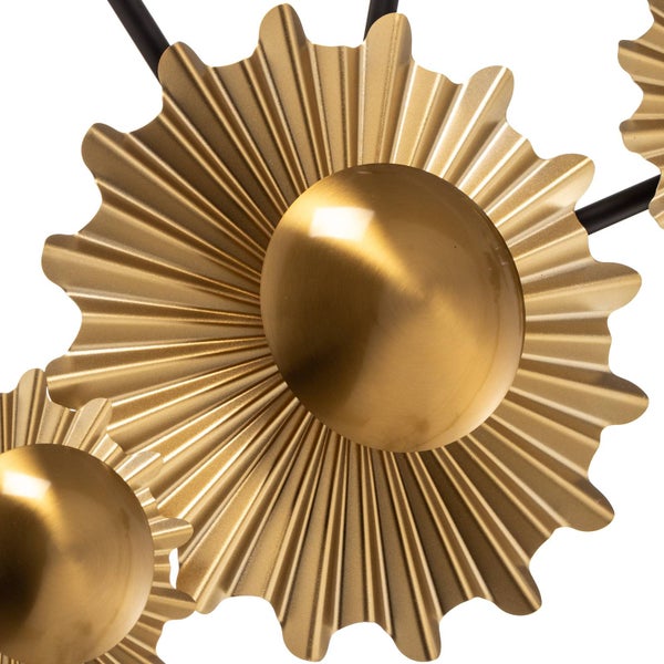 Lindby Wandleuchte, Wandlampe Innen Senmia (Modern) in Gold / Messing aus Metall (5 flammig G9) - Wandstrahler Wandbeleuchtung Schlafzimmer Wohnzimmer Wohnzimmerleuchte
