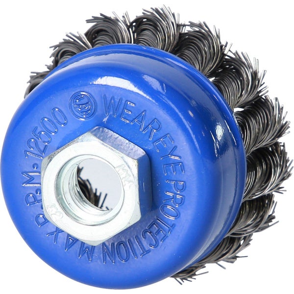 BRILLIANT TOOLS Topfbürste Ø 65 mm mit M14 x 2,0 mm Aufnahme - BT103103