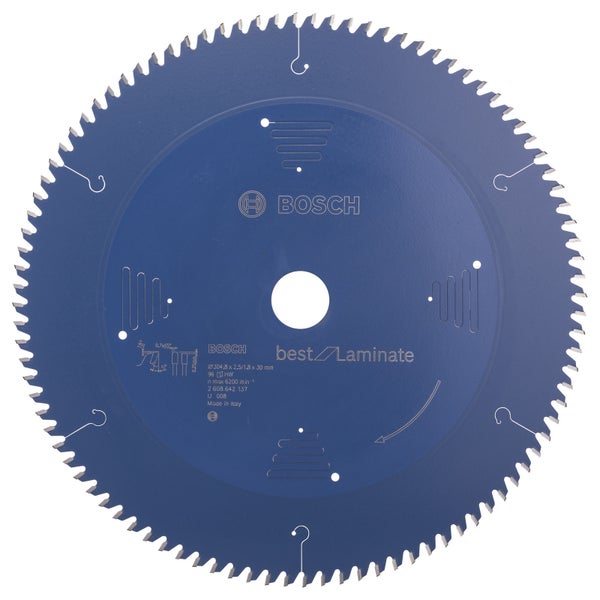 Bosch Kreissägeblatt Best for Laminate, 304,8 x 30 x 2,5 mm, 96 - 2608642137