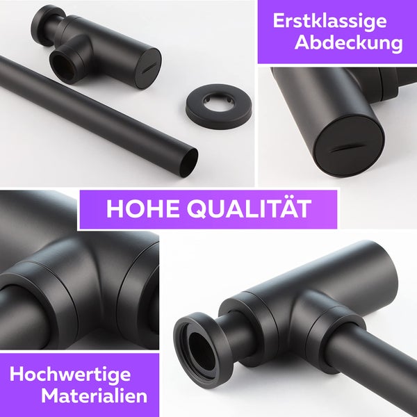 Ablaufgarnitur aus Metall