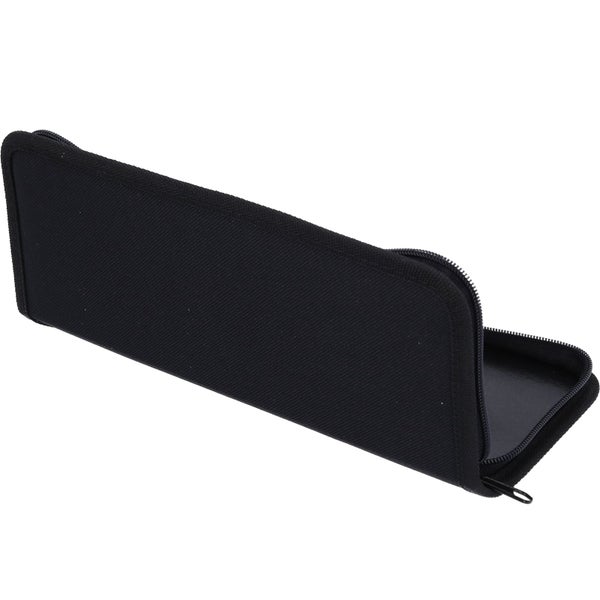 Offenes Federmäppchen mit Reißverschluss