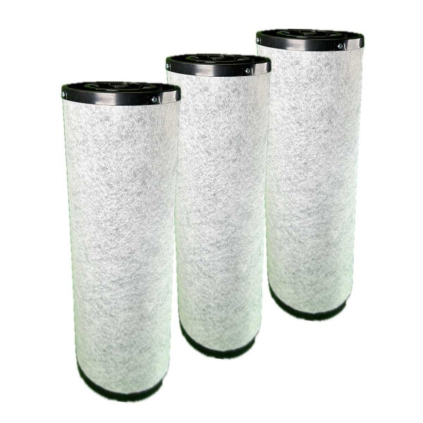 PURERO Aktivkohlefilter Set kompatibel zu Bora ULB3AS Luftreinigungsbox - passend für Bora Professional ULB3X, ULB3 und UUE3 (3 Stück)