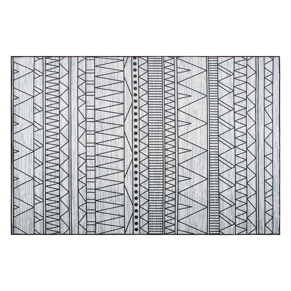 Teppich KEBAN Schwarz 140 x 200 cm