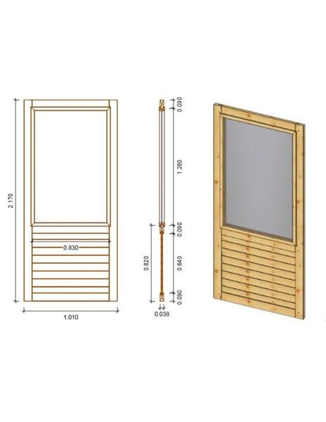 Abmessungen einer U-förmigen Outdoor-Küche mit Spüle, Edelstahlelementen, Kamado Grill und Kühlschrank