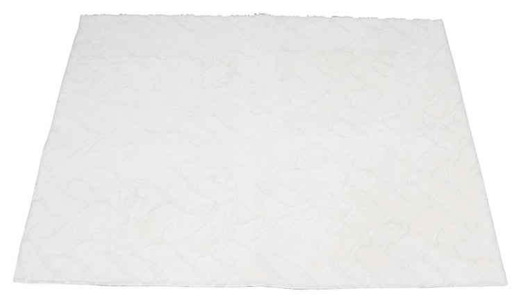 FRANK FLECHTWAREN | Bodenmatte Kuschelfell, POLYESTER, 90 x 120 cm