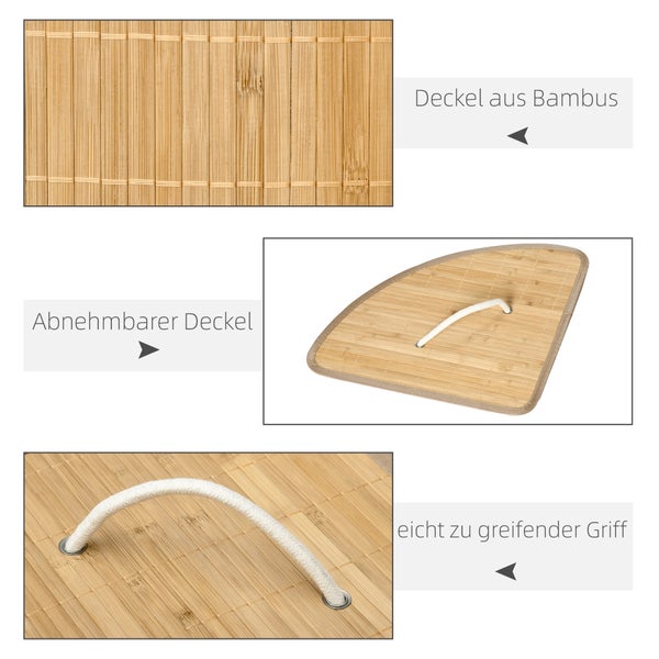 Dekorative goldfarbene Blätter an der Wand über einem Rattansofa.