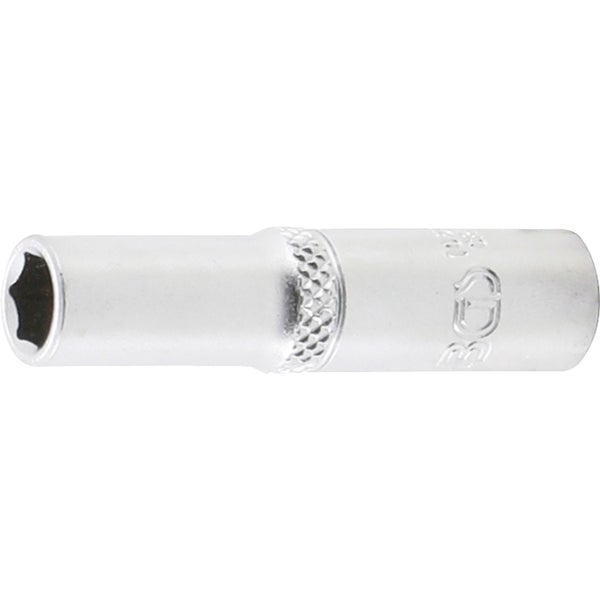 BGS Steckschlüssel-Einsatz Sechskant tief Antrieb Innenvierkant 6,3 mm (1/4) SW 7 mm - 10507