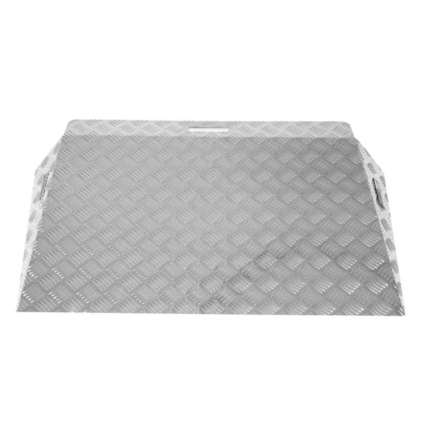 Aluminium-Bordwandrampe mit Riffelblechstruktur