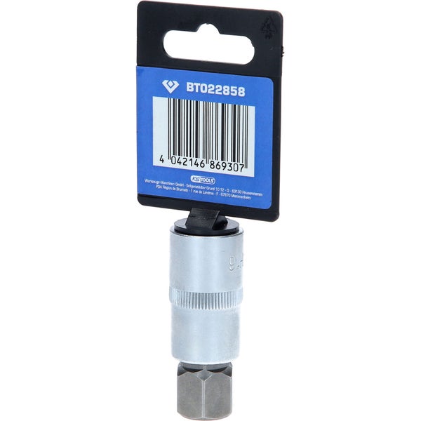 BRILLIANT TOOLS 1/2 Innensechskant Bit-Stecknuss 55 mm lang 16 mm - BT022858