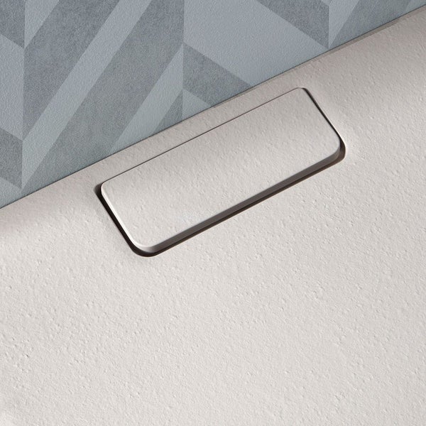Rechteckige Duschwanne 80X120 Steinoptik beige | Mart