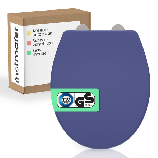 Instmaier Toilettendeckel mit Absenkautomatik und Schnellverschluss