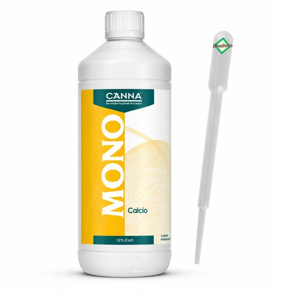Canna Mono Calcio Pflanzendünger 12 Prozent Calcium in der Flasche mit Dosierpipette