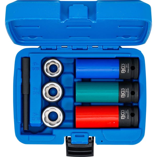 BGS technic Steckschlüssel-Satz in blauem Koffer