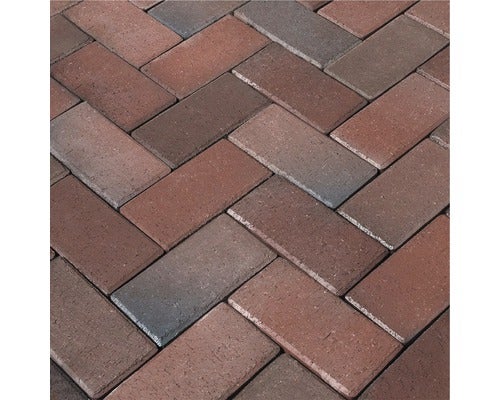Pflasterklinker Wismar rot blau bunt, 10x20x5,2cm