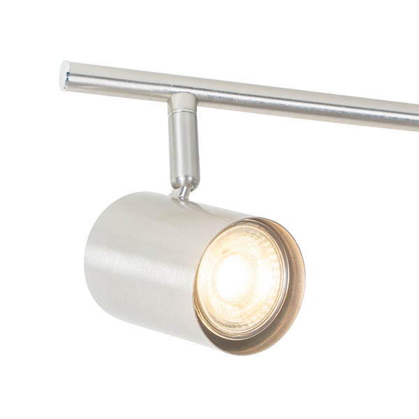 Spotleuchte an Metallschiene