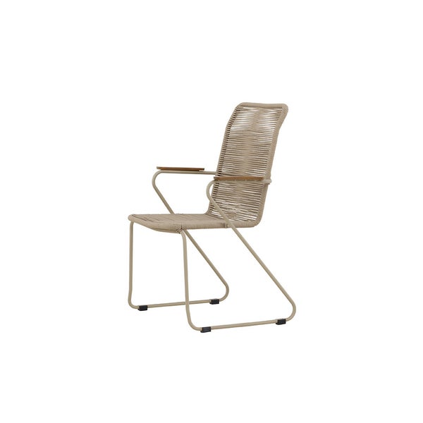 Bois Gartenstuhl beige. 63 X 65 X 93 cm