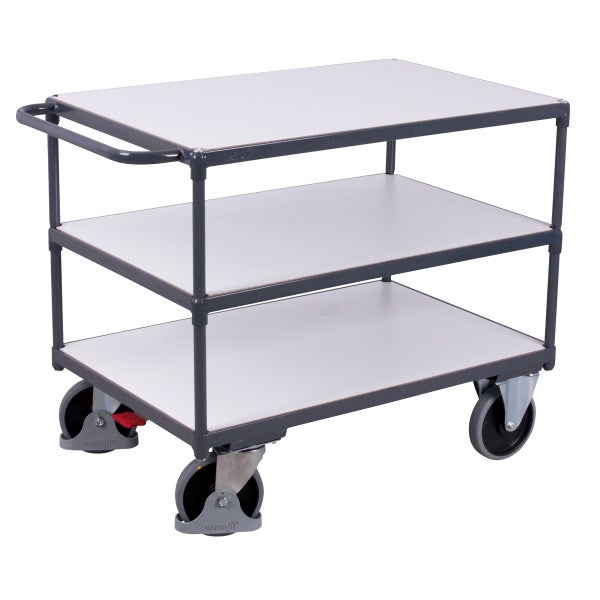 Etagenwagen mit drei Böden und Griff