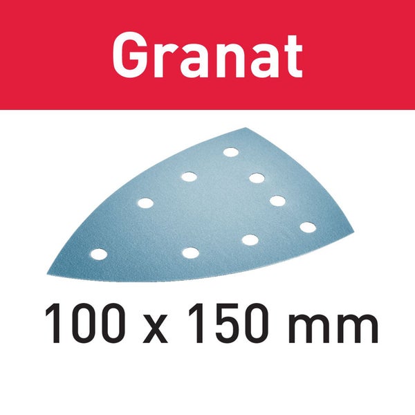 Festool 100x Schleifblatt STF DELTA/9 P220 GR/100 Granat - 577549