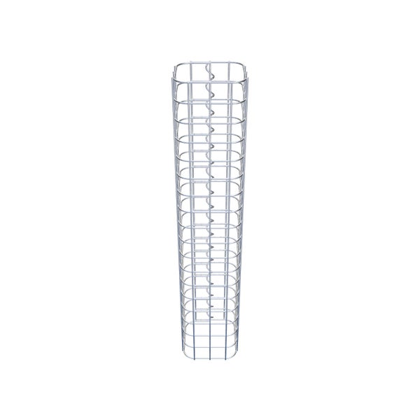 Gabionensäule 17 x 17 cm, MW 5 x 5 cm eckig - Höhe: 0,90 m