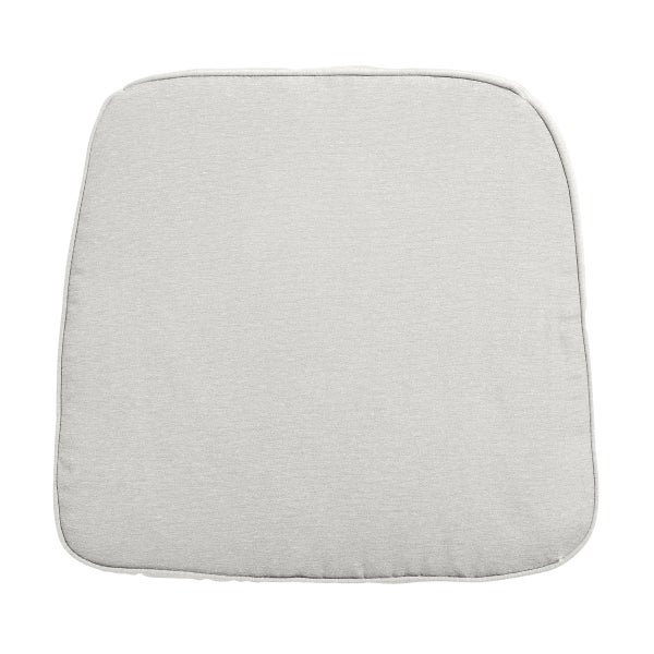 Sitzkissen Korbgeflecht Panama Leinen - Ca. 48x48 cm - 4er-Set
