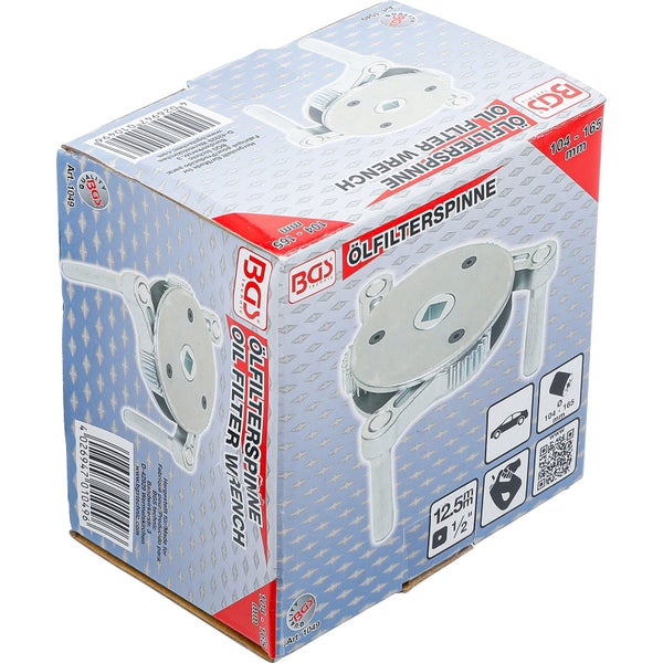 Verpackung des Ölfilterschlüssel Spinne