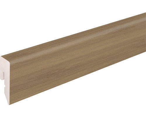 Sockelleiste mit Holzoptik Oberfläche für den Bodenabschluss
