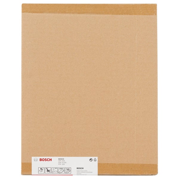 Bosch GFF 22A, GUF 4-22A, PSF 22A Schleifpapier