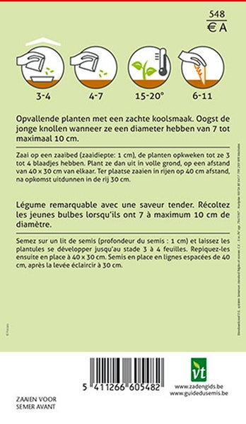 Informationen zur Aussaat und Ernte von Pflanzen.