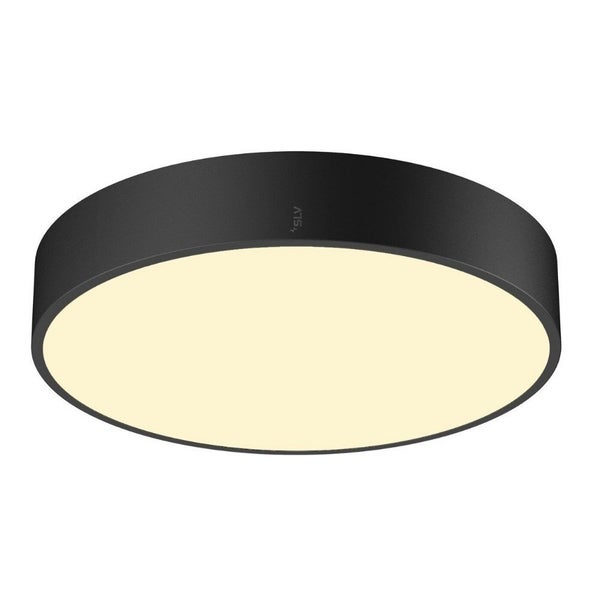 LED Deckenleuchte Medo in Schwarz 20W 2100lm IP50 380mm 110°