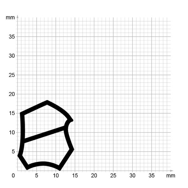 DIWARO.| Stahlzargendichtung SZ029 | grau | 5 Meter