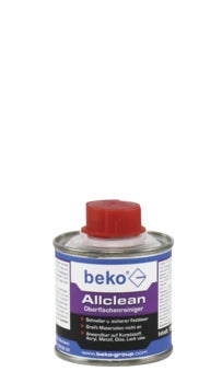 Beko Allclean Oberflächenreiniger in Metalldose für verschiedene Materialien wie Kunststoff, Acryl, Metall, Glas und Lack.