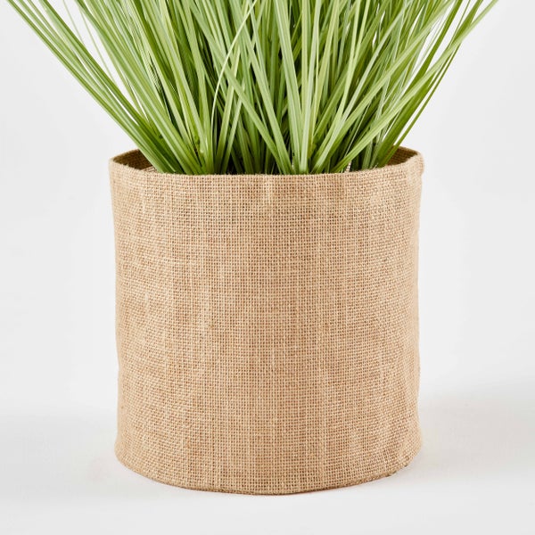 Kunstpflanze Wildgras Penninsetum Höhe: 75 cm Oà¯ko Grün - Oviala