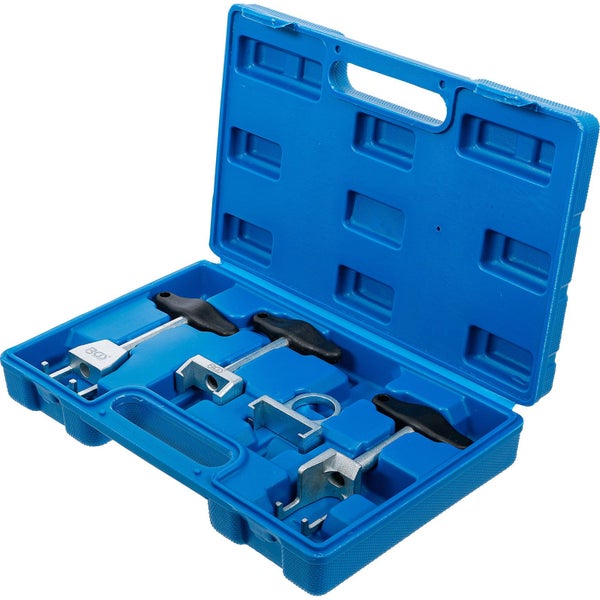 Nockenwellen-Arretierwerkzeug-Satz im blauen Koffer