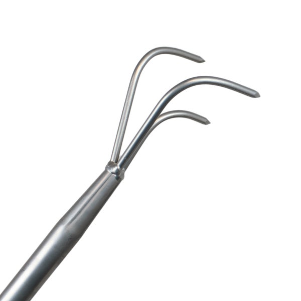 Dreizack-Gartenkralle aus Metall