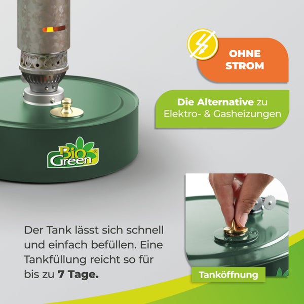 Paraffin Gewächshausheizung Warmax Power 4 300 Watt