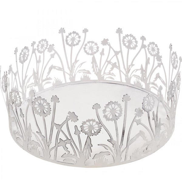 Dekorative Schale mit Löwenzahnmuster