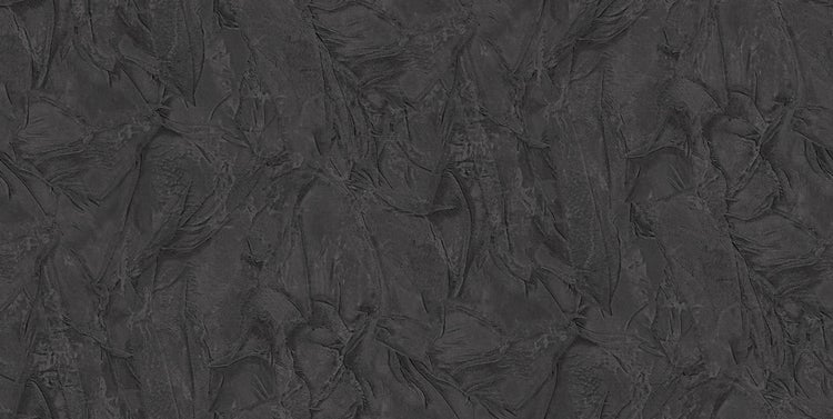 Zambaiti Tapete Uni Schwarz - 106 cm x 10 m - 662325