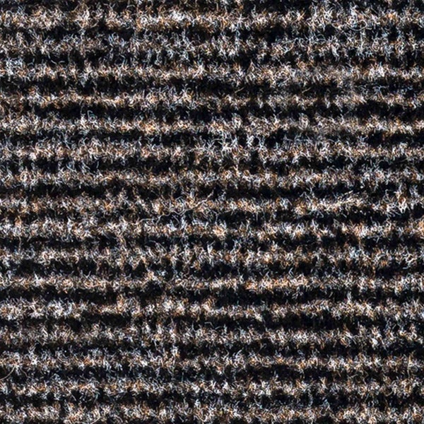 Nahaufnahme eines Teppichs mit Streifenmuster