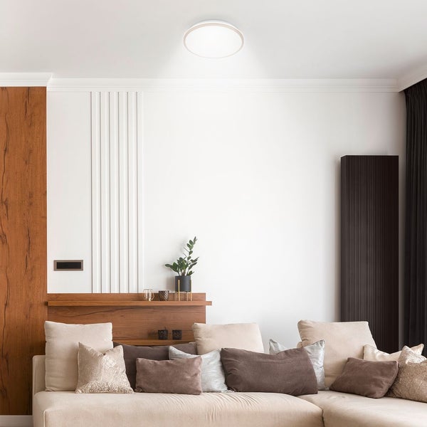 LED Deckenlampe Deckenleuchte Wohnzimmer Backlight Neutralweiß Flur