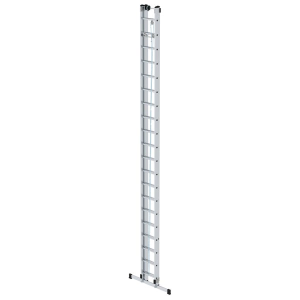 PROREGAL Sprossen-Seilzugleiter 2-Teilig mit Standard-Traverse 2 x 20 Sprossen