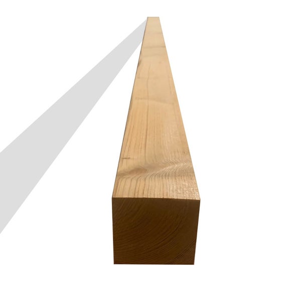 Holzbalken im Querschnitt