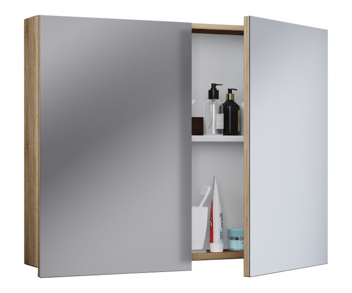 Spiegelschrank Spiegel Badezimmer Badinos 59x60 cm