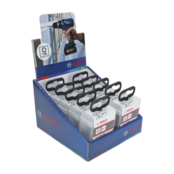 Bosch T30 Schrauberbit-Set mit Display