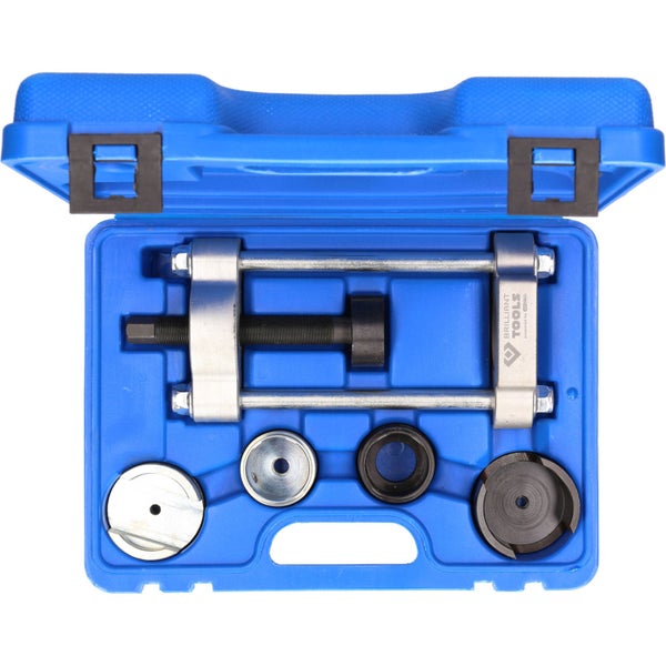 Brilliant Tools Werkzeugsatz in einem blauen Werkzeugkasten